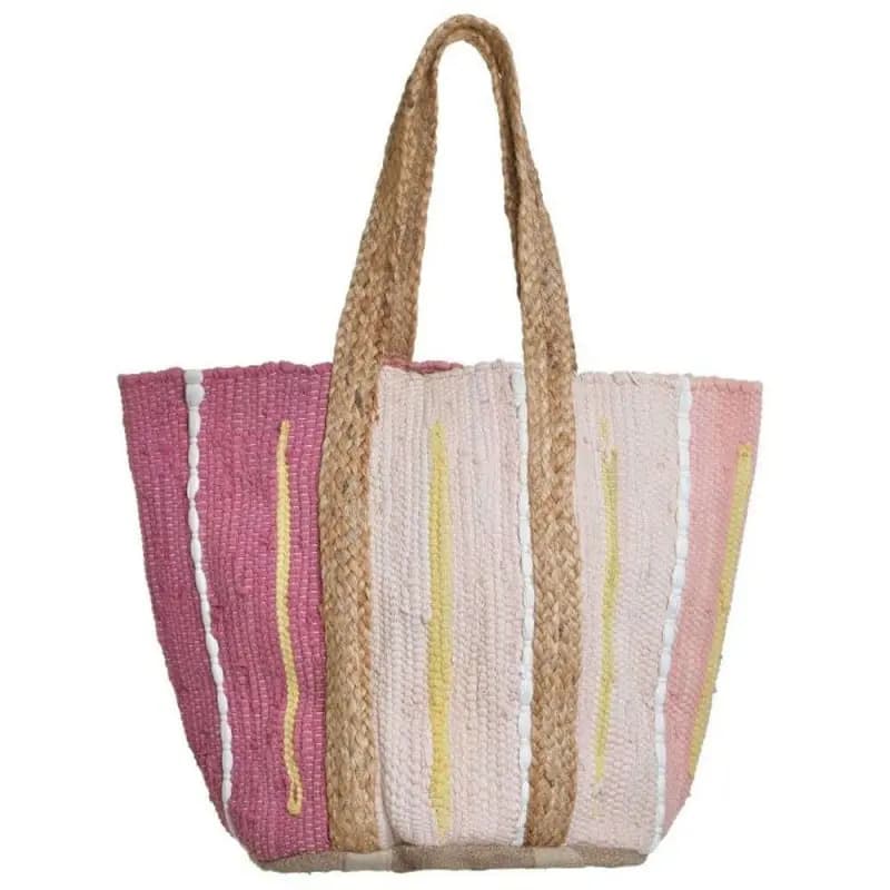 EARTHY RESORT BAG MULTI PINK
