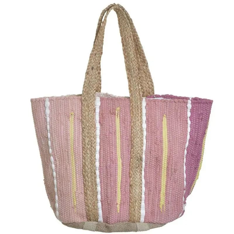 EARTHY RESORT BAG MULTI PINK
