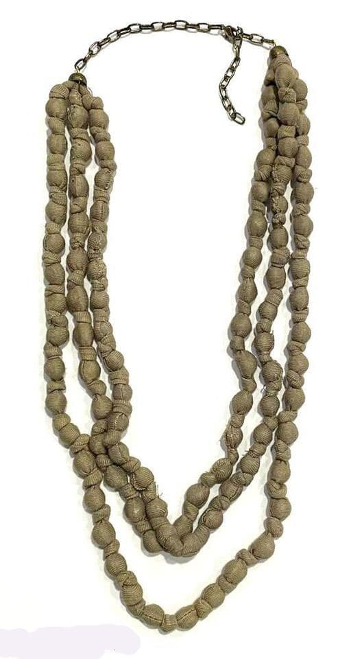 KNOT FABRIC NECKLACE
