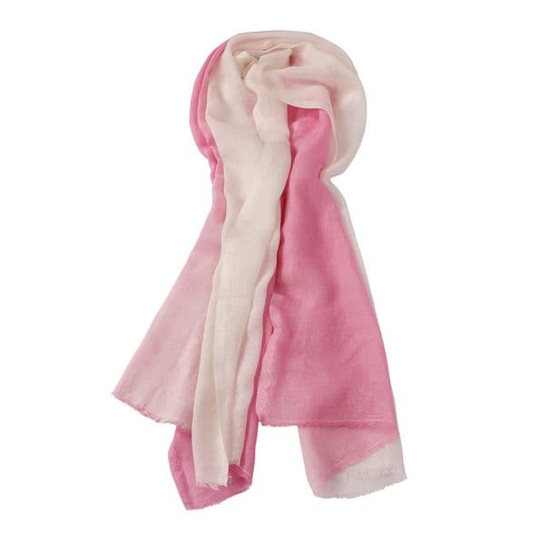 OMBRE SCARF IN FUCHSIA 2 SIZES AND SEVERAL COLORS
