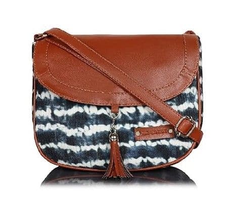 Tie Die Canvas Printed Women Sling Bag