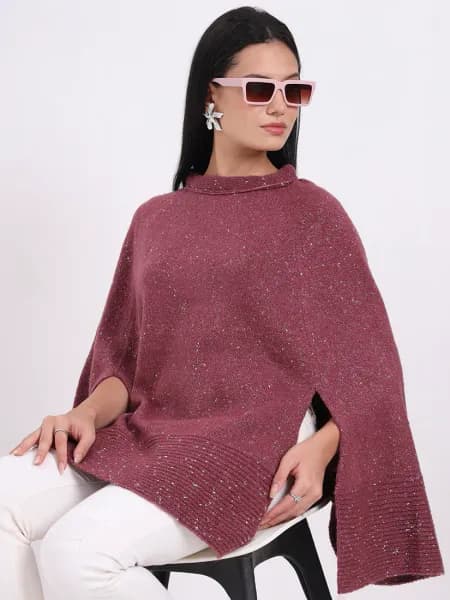 Rosé Gleam Poncho