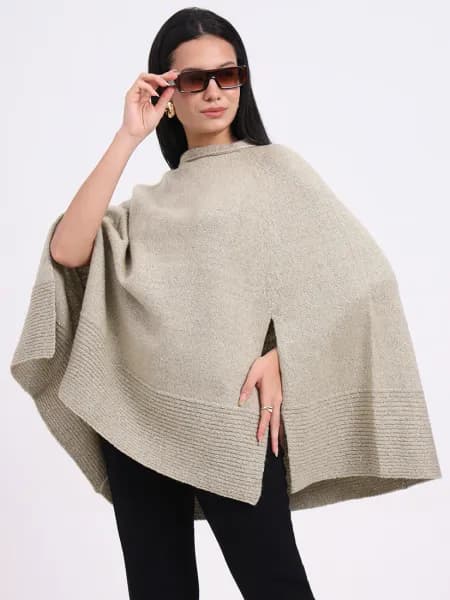Luster Veil Poncho