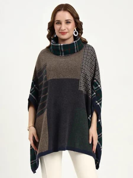  Ocean Mosaic Poncho