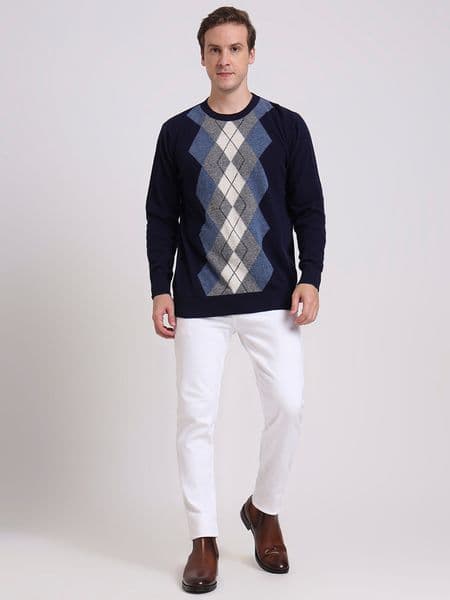 Argyle Crest in Sapphire