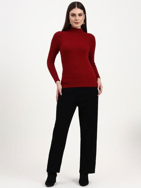 Carmine Mist Knit Skivi