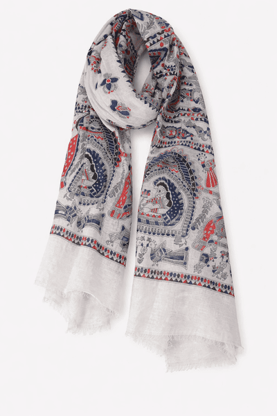 Anaya Folk Narrative Scarf