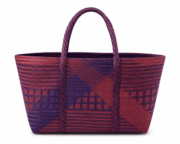 Plum Heritage Utility Tote