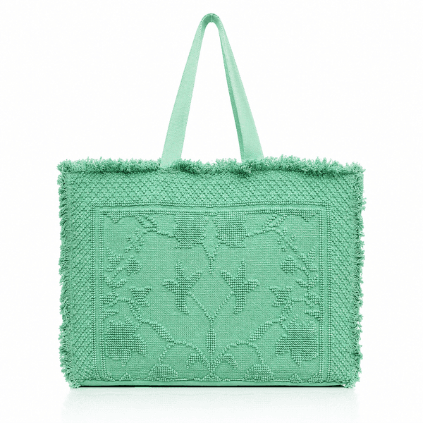 Jacquard Resort Tote