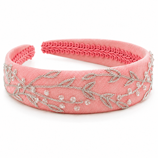 Blush Pearl Vine Headband