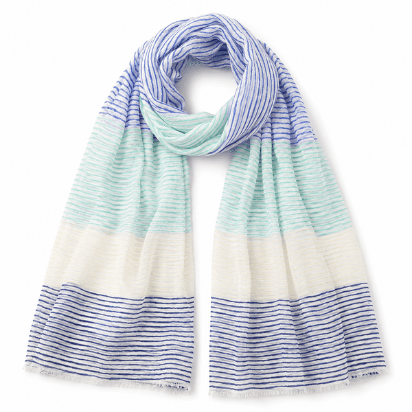 Ocean Breeze Cotton Scarf