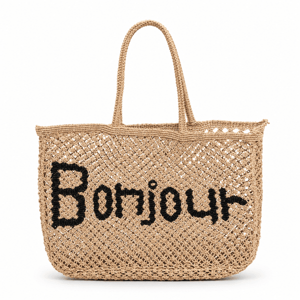 Bonjour Crochet Tote