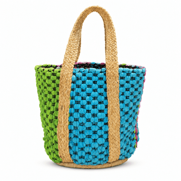 Coastal Pop Artisan Tote