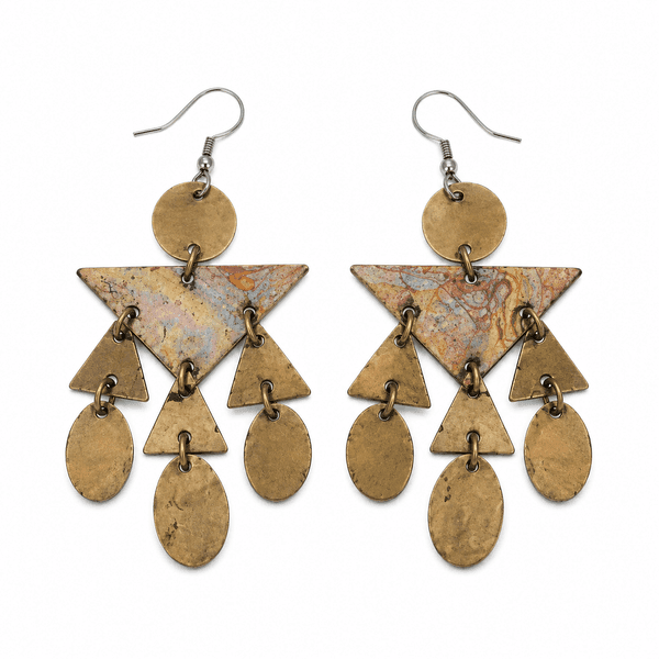 Nomad Mosaic Statement Earrings