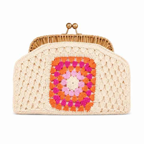 Mosaic Crochet Clutch