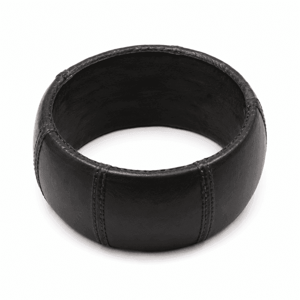 Noir Luxe Wide Bangle