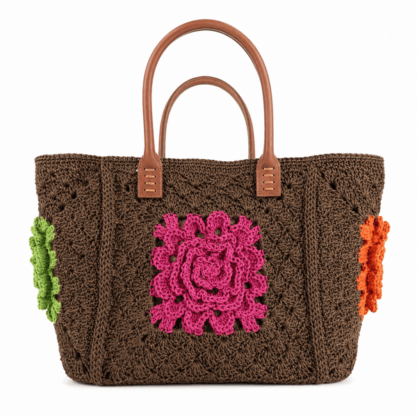 Bloom Artisan Crochet Tote