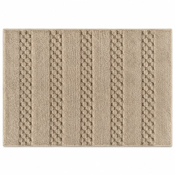 Ira Textured Cotton Bath Mat