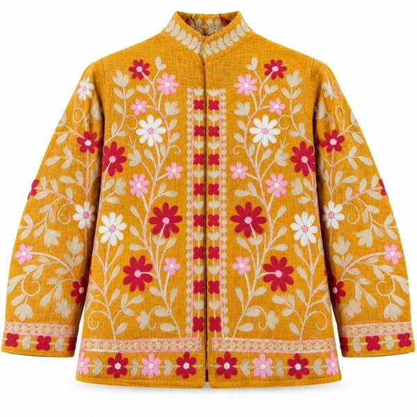 Aurelia Bloom Suzani Cotton Jacket