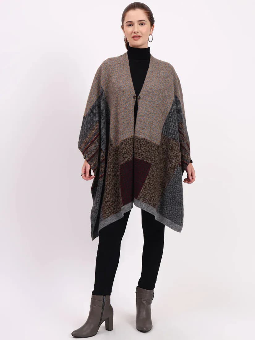 Stone Heather Cape