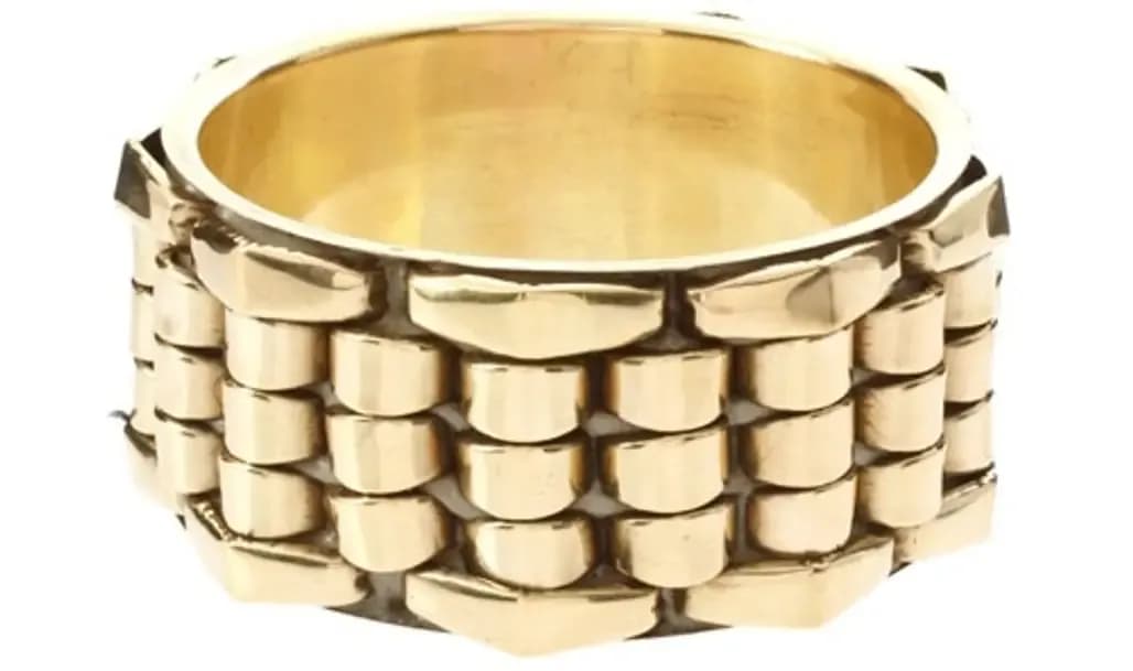 Gold Chunky Bangle