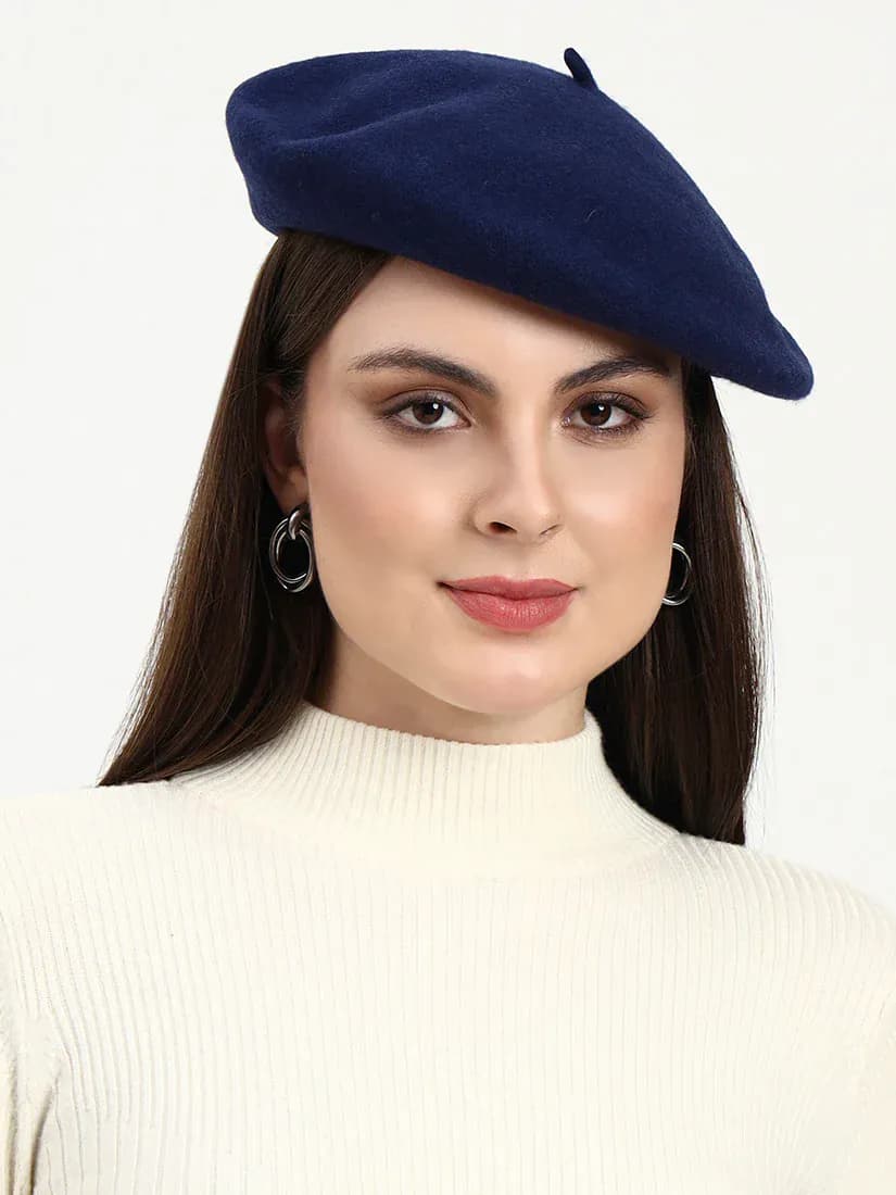 Shadow Coast Merino Wool Beret Cap