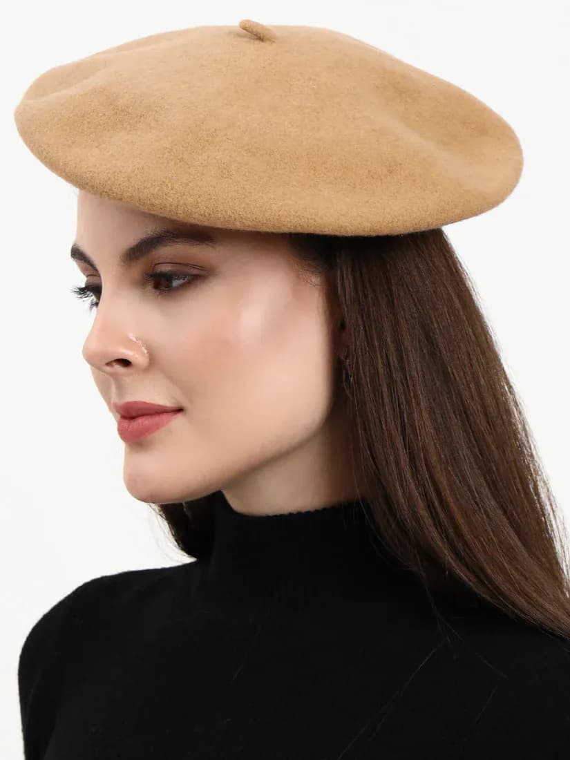 Shadow Coast Merino Wool Beret Cap