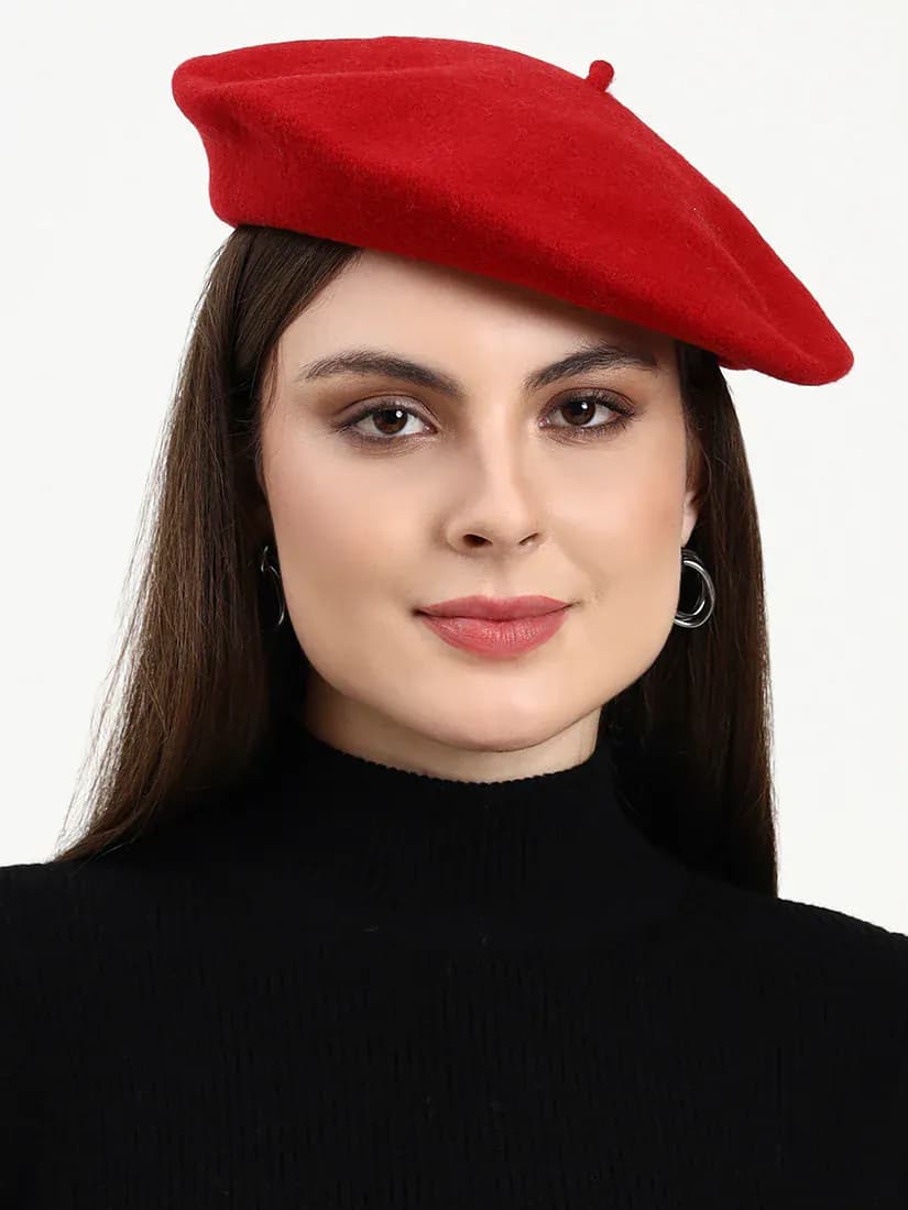 Shadow Coast Merino Wool Beret Cap