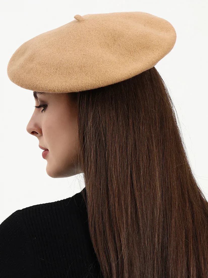 Shadow Coast Merino Wool Beret Cap