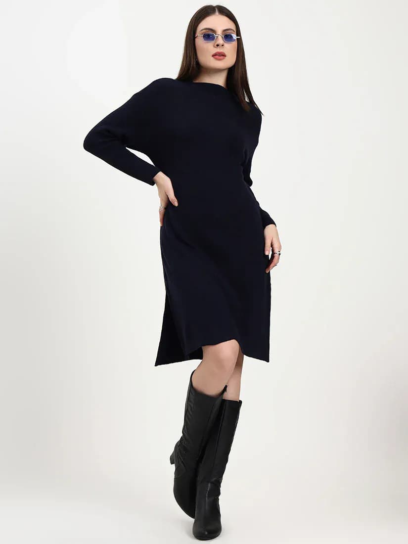  Twilight Navy Midi Dress