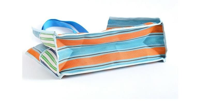 Orange Stripe Large Bag