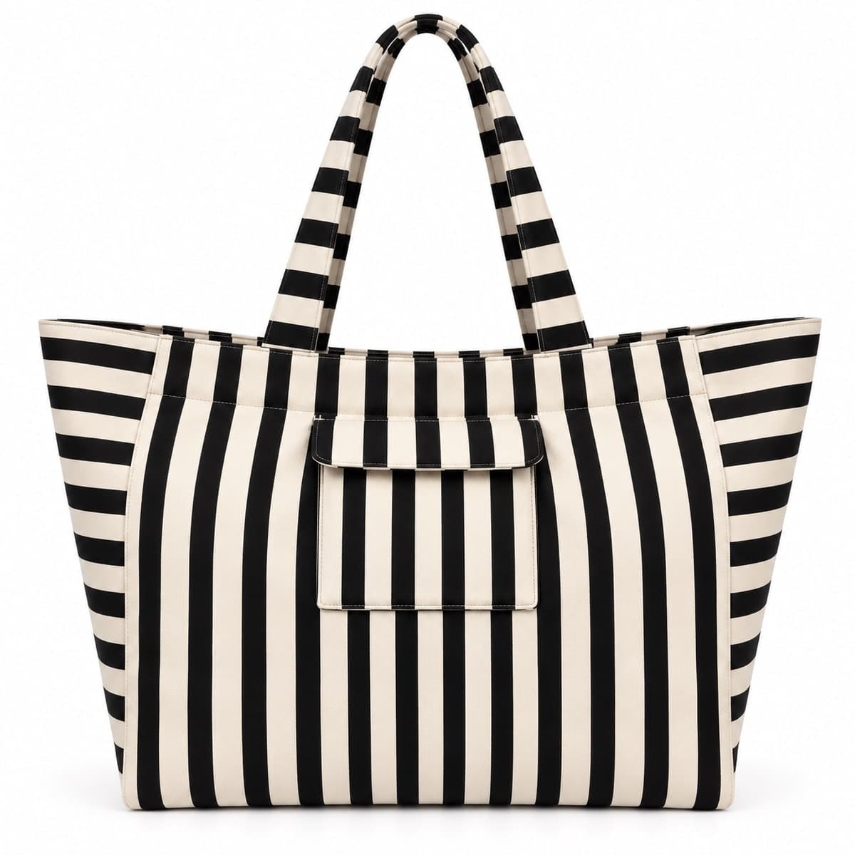 Alessia Stripe Terry Tote