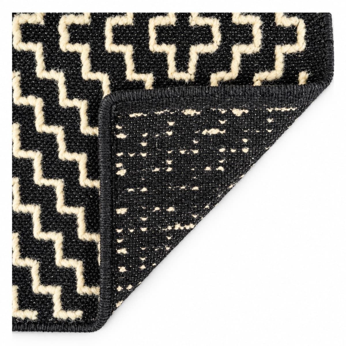 Elara Geometric Handwoven Rug