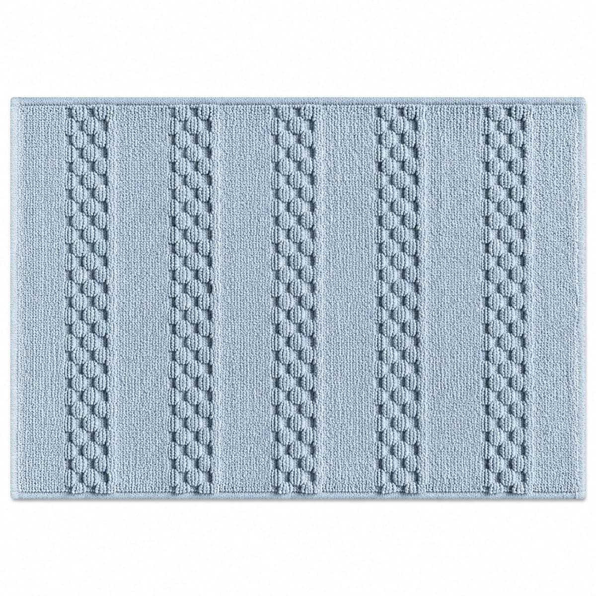 Ira Textured Cotton Bath Mat
