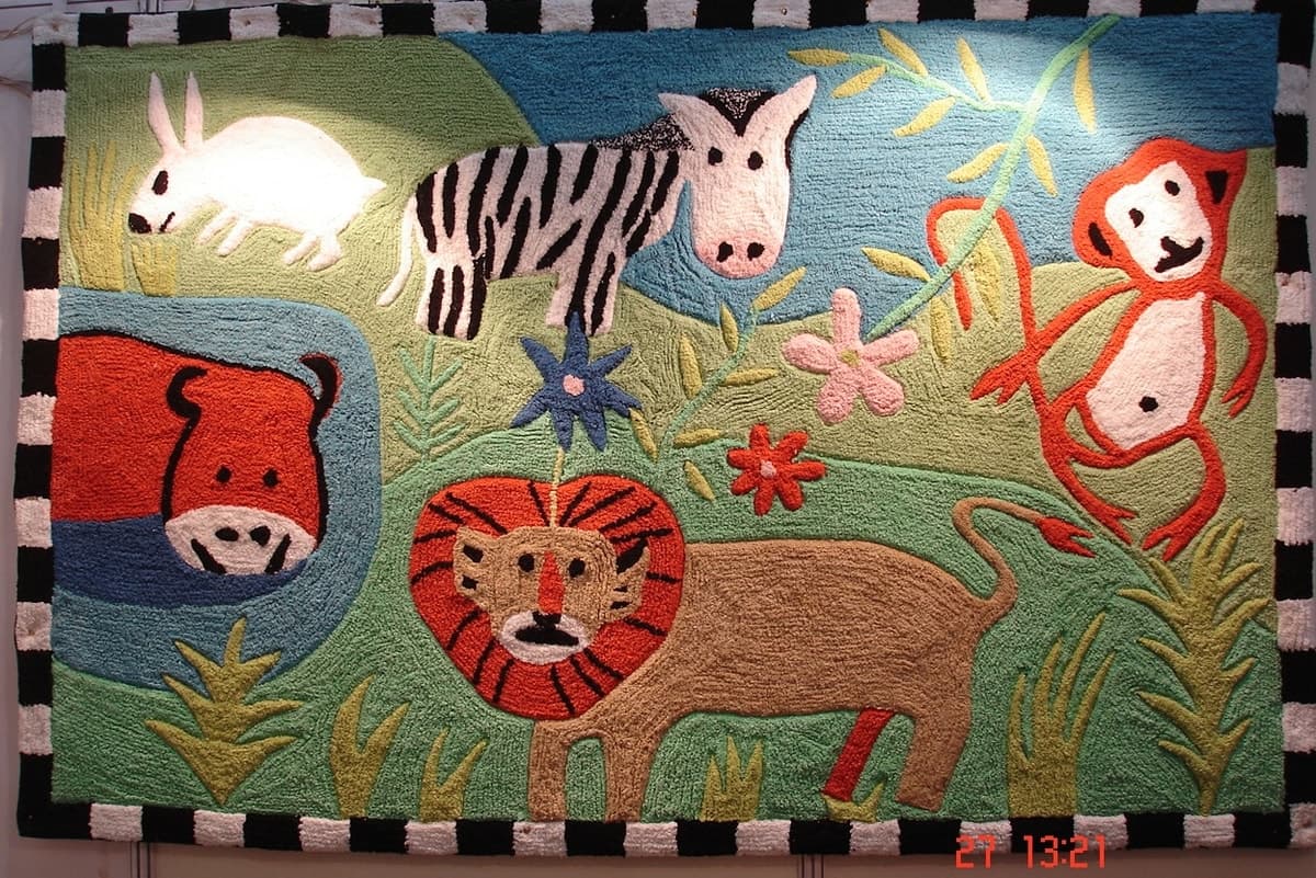 Wildhaven Safari Cotton Bath Mat