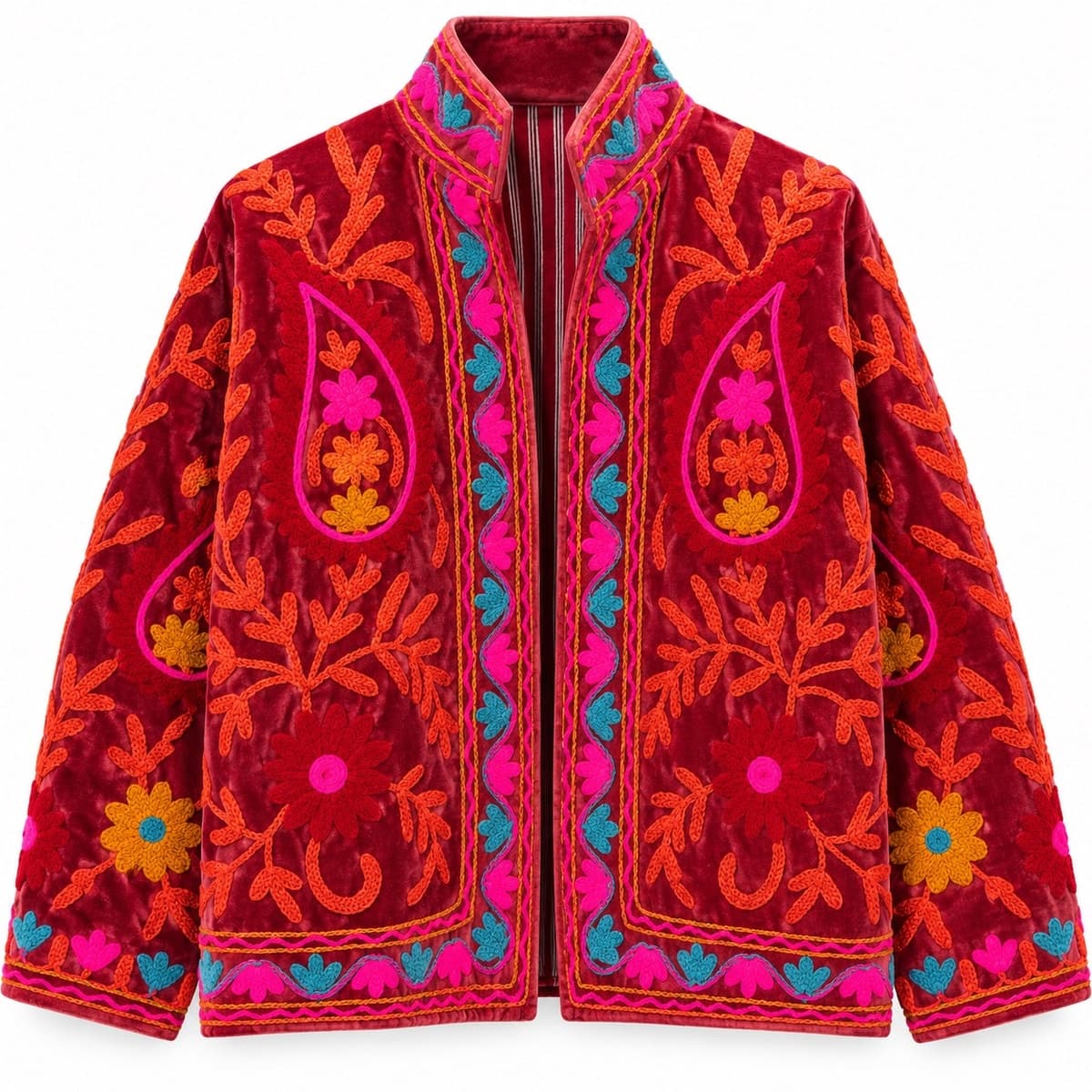  Zariah Bloom Suzani Velvet Jacket