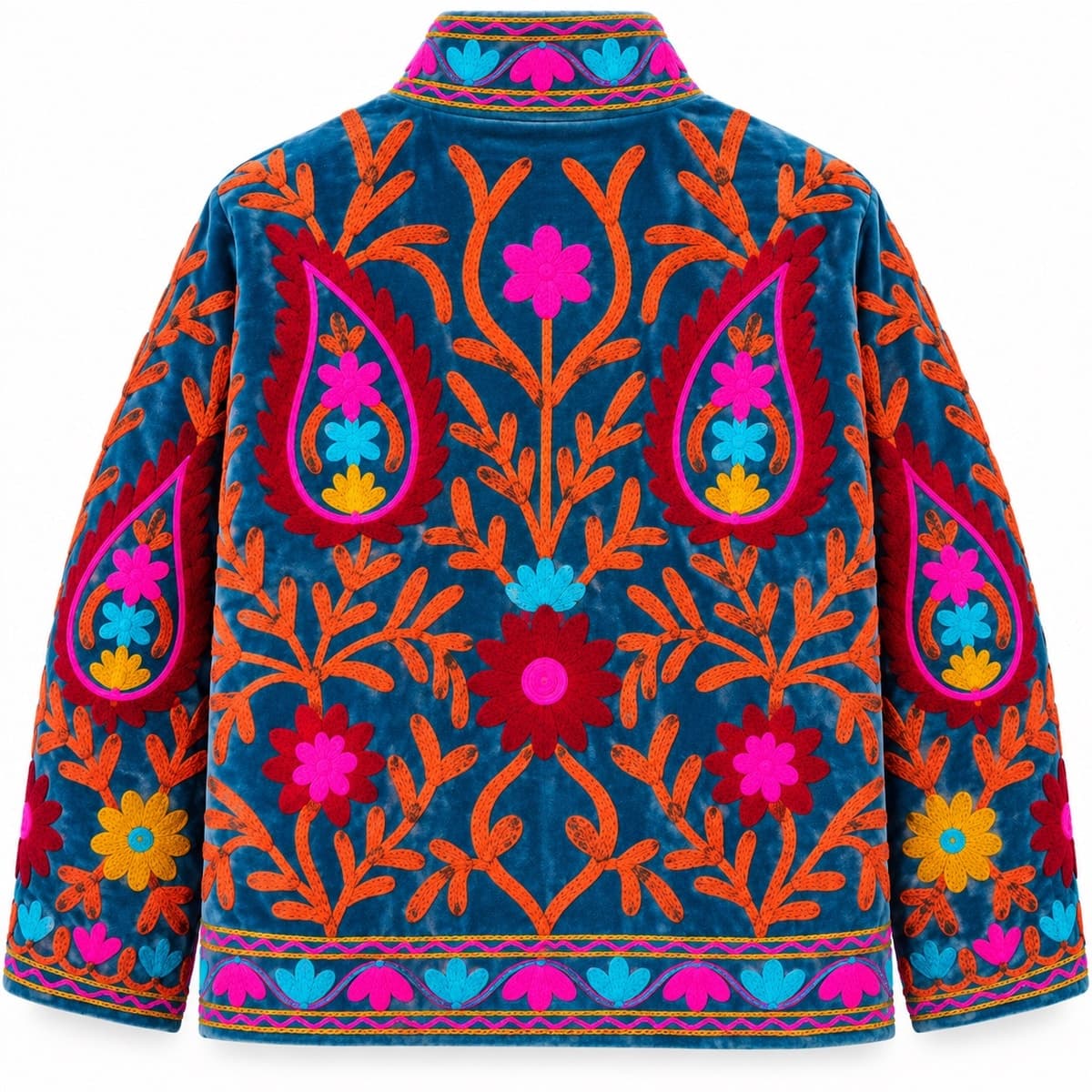 Sienna Royale Suzani Velvet Jacket