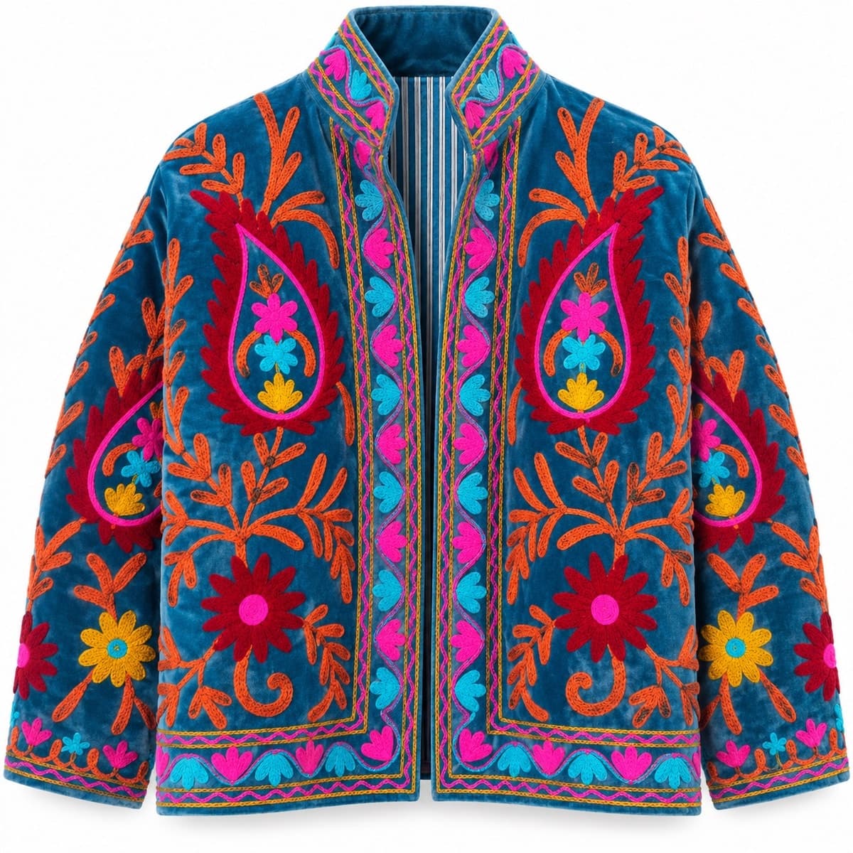 Sienna Royale Suzani Velvet Jacket