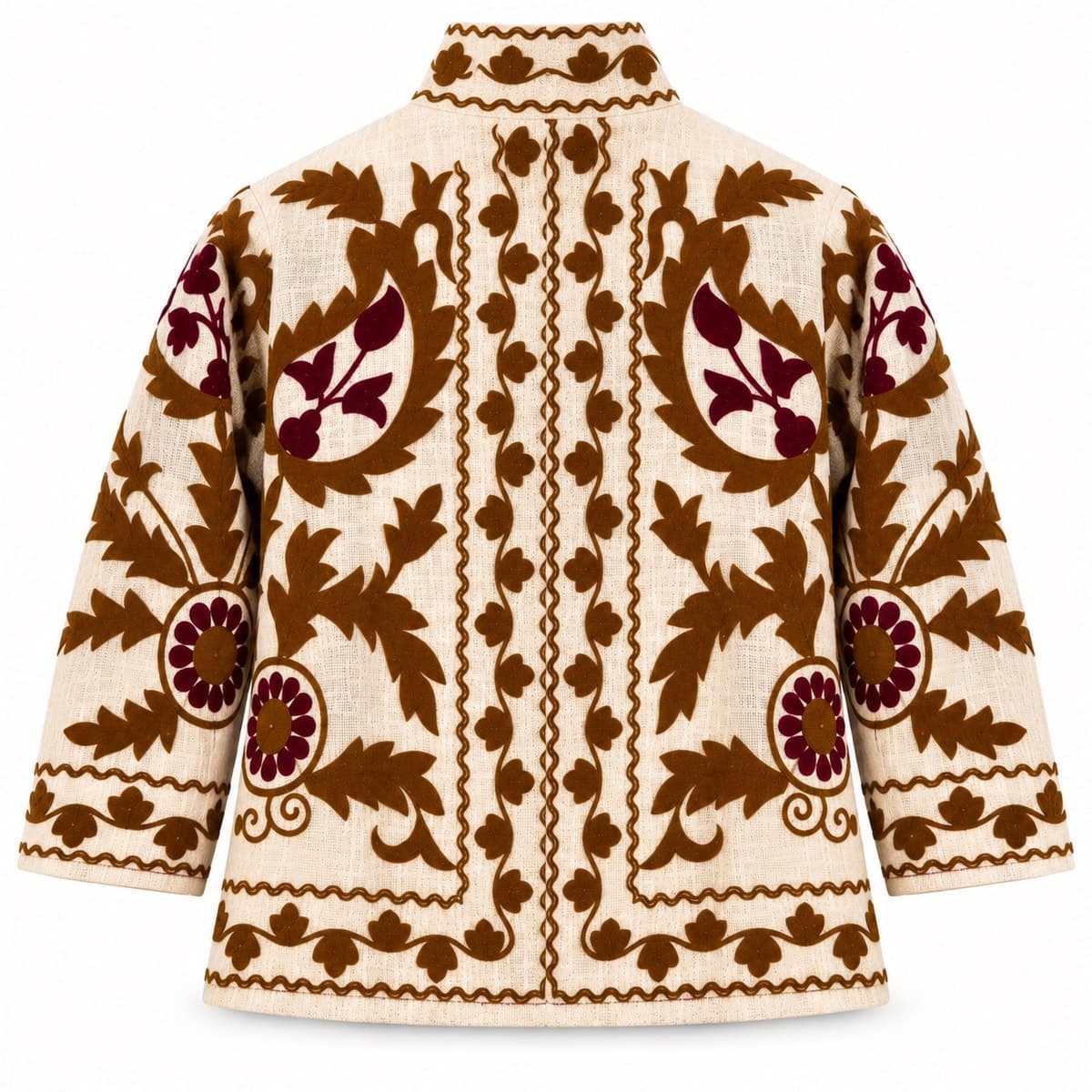 Vivienne Royale Suzani Linen Jacket