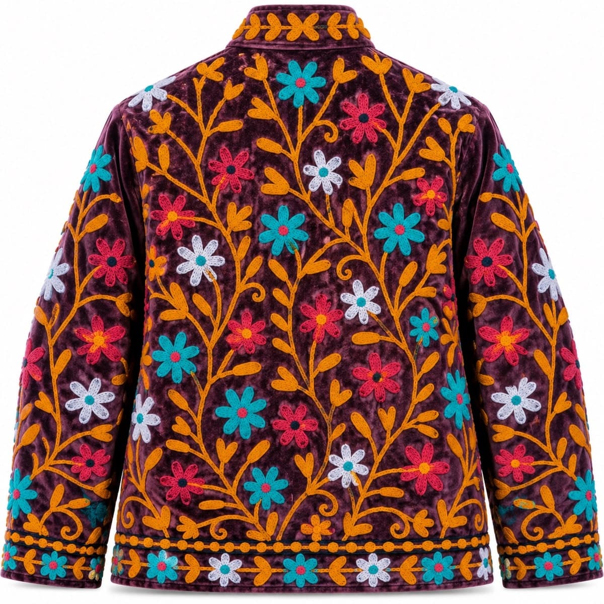 Vivienne Flora Suzani Velvet Jacket