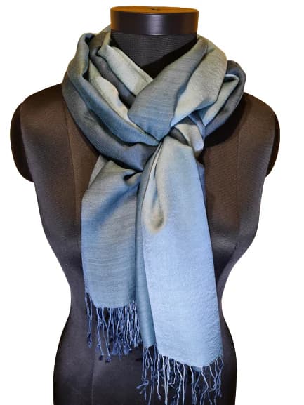 COOL CASHMERE/SILK SCARF IN SOFT COLORS