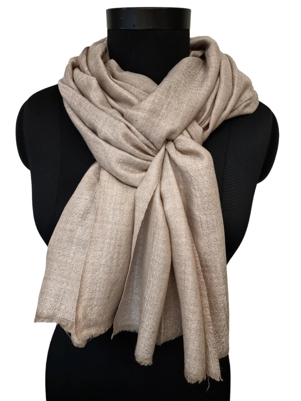 PASHMINA SCARF NATURAL COLOR
