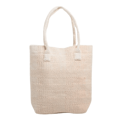 COTTON LAPTOP BAG CREAM