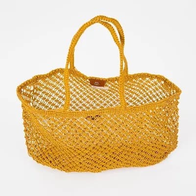 LARGE JUTE BAG BLACK