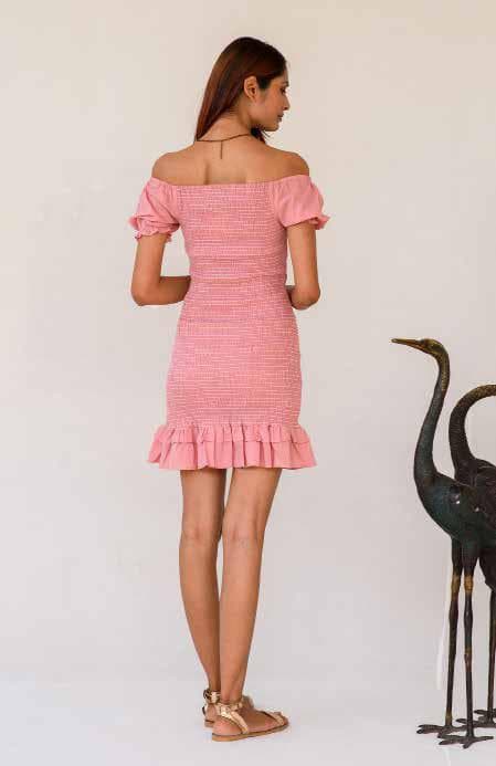 Off Shoulder Dress.
