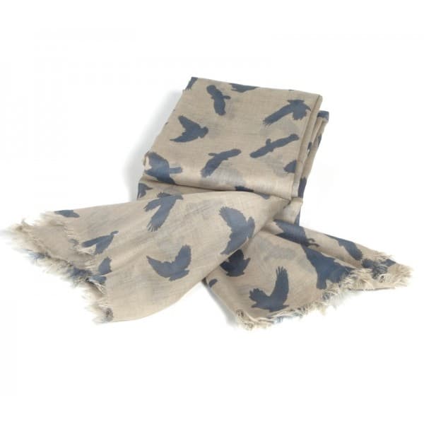 WOMEN BIRDS SCARF