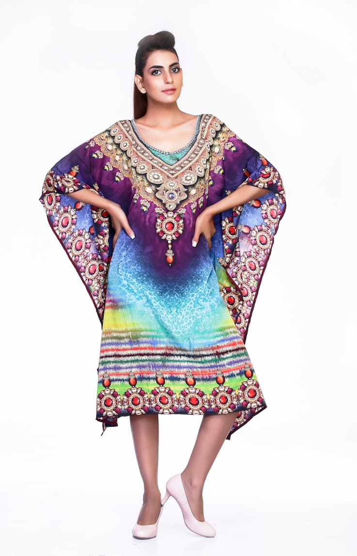 DIGITAL PRINTED CAFTAN