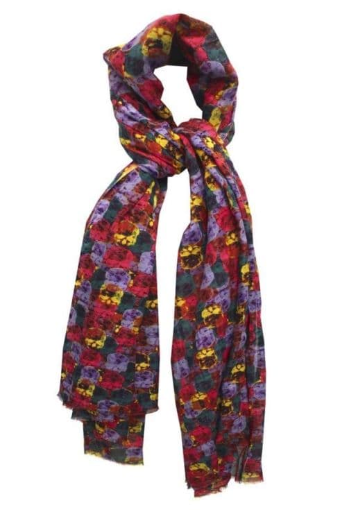 MULTI COLOR PRINTED SCARF