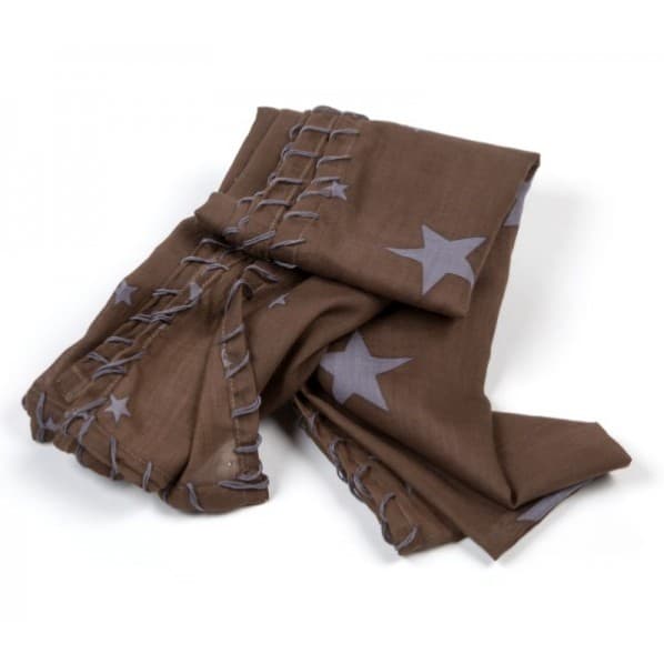 STAR PRINT VISCOSE SCARF