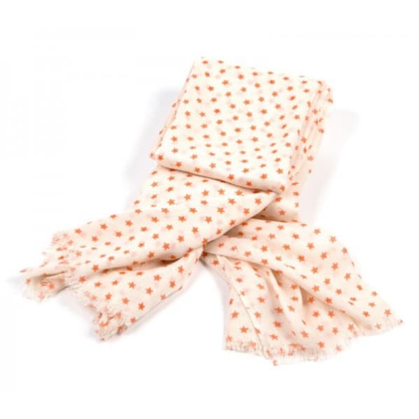MINI STARS PRINT VISCOSE SCARF